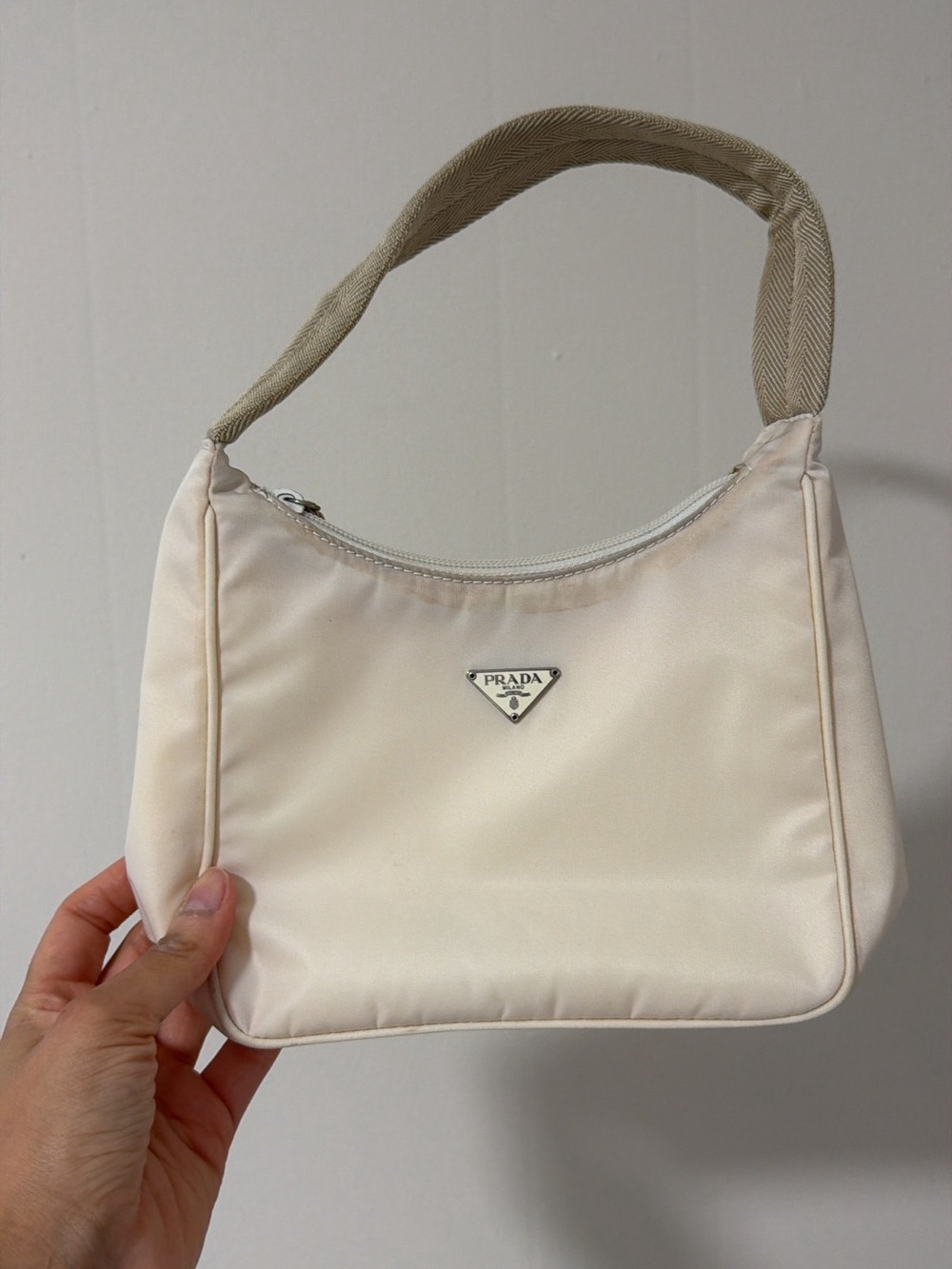 Prada Cream tessuto